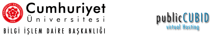 Cumhuriyet niversitesi cubidPublic Web Sunucu - Cumhuriyet University cubidPublic Web Server